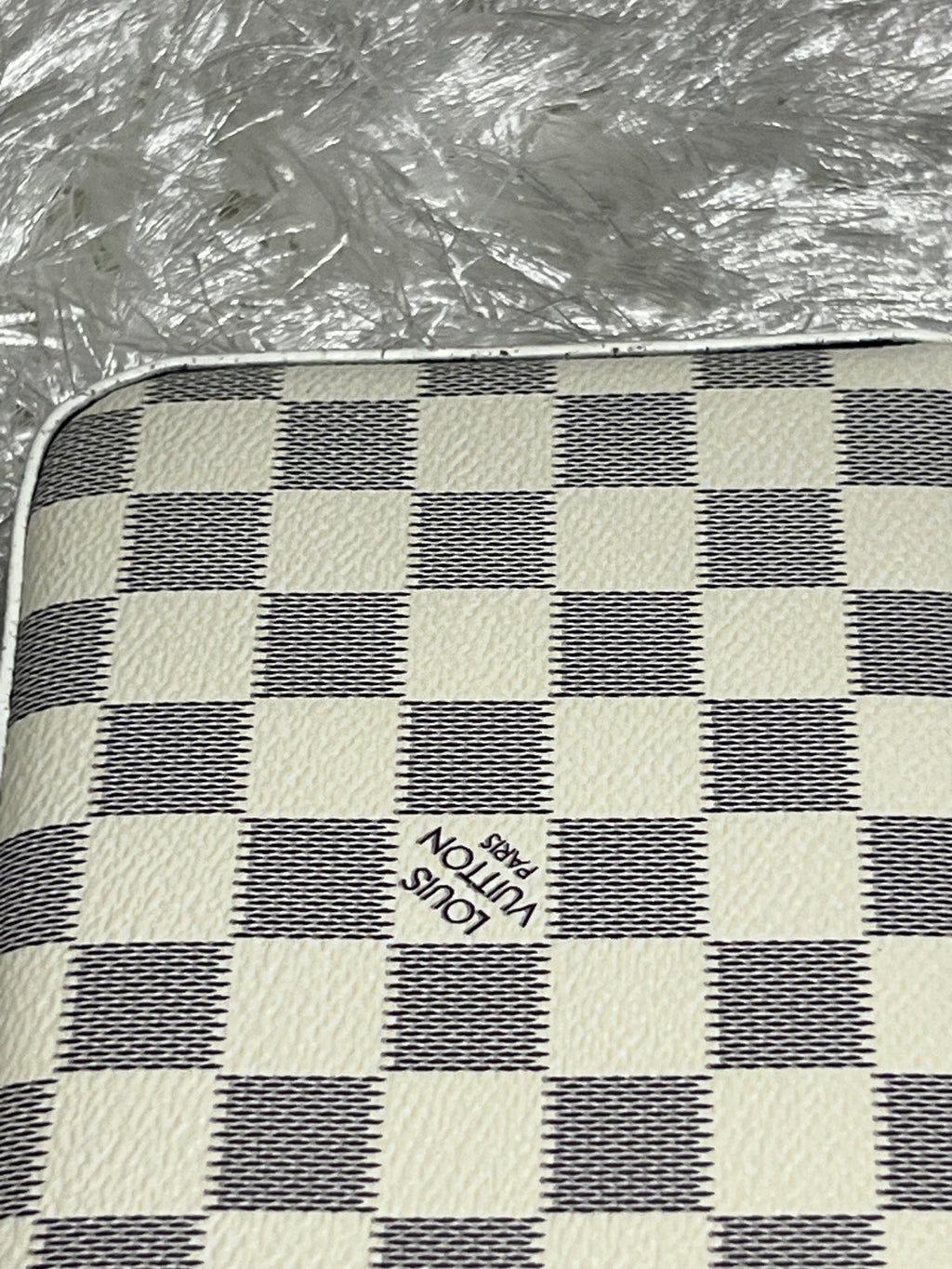 Pink White LLV Handbag Damaged