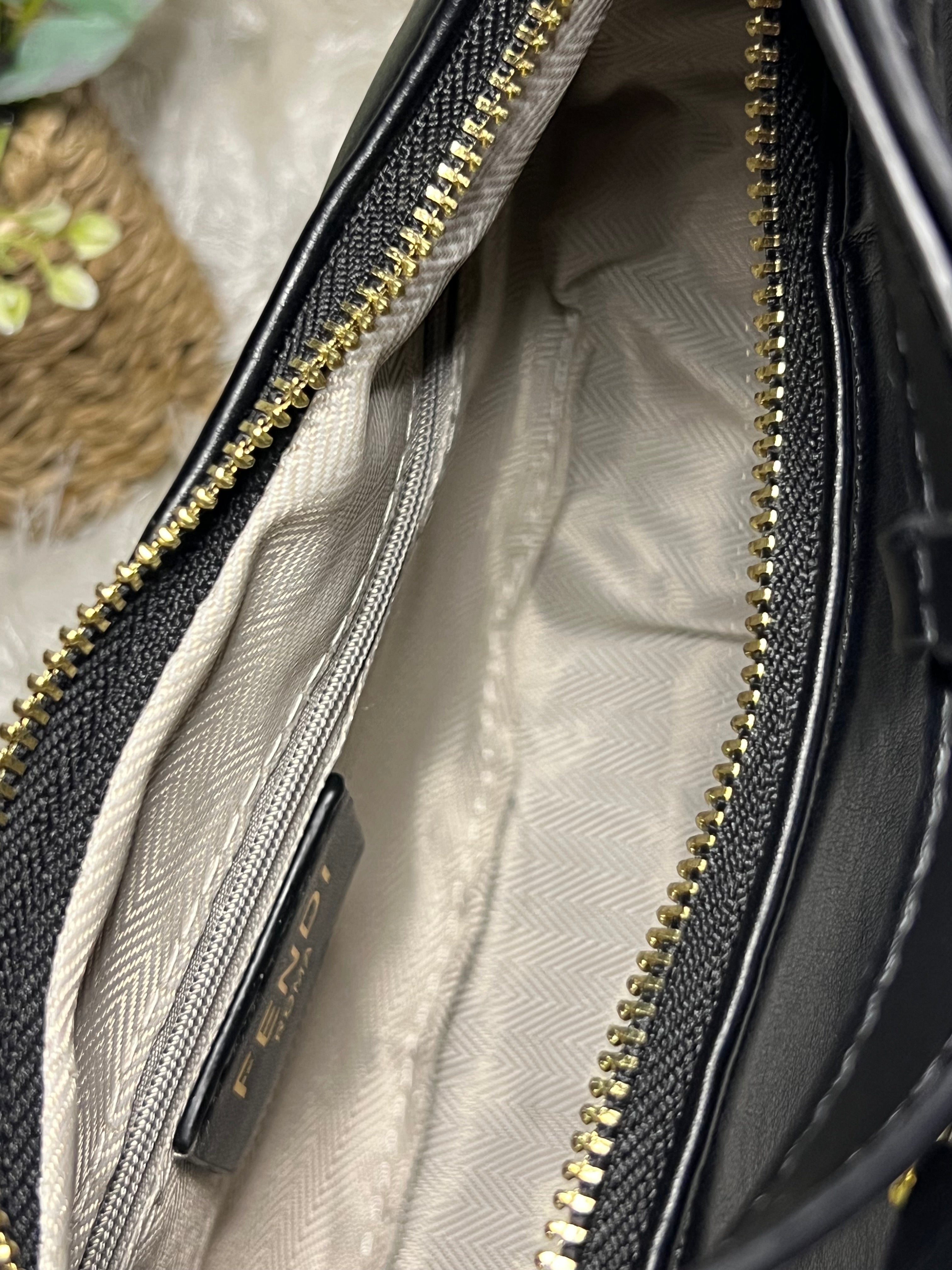 FEN Soft Black Handbag