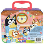Spin Master Games, Bluey Puzzle in Storage Tin with Handle, 48 Pieces, for Ages 4 and up