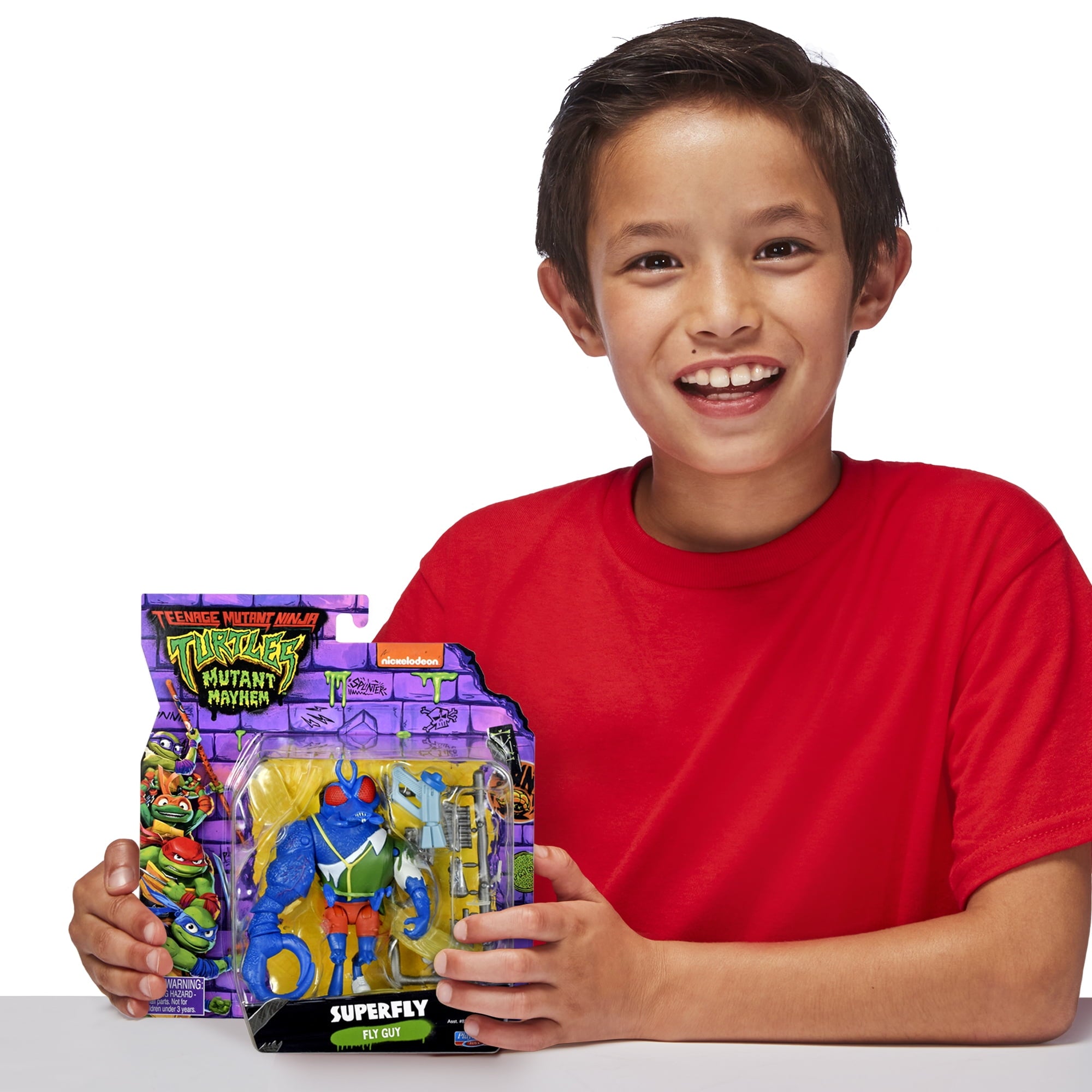 Teenage Mutant Ninja Turtles: Mutant Mayhem 3.75” Super Fly Basic Action Figure by Playmates Toys