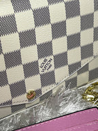 Pink White LLV Handbag Damaged