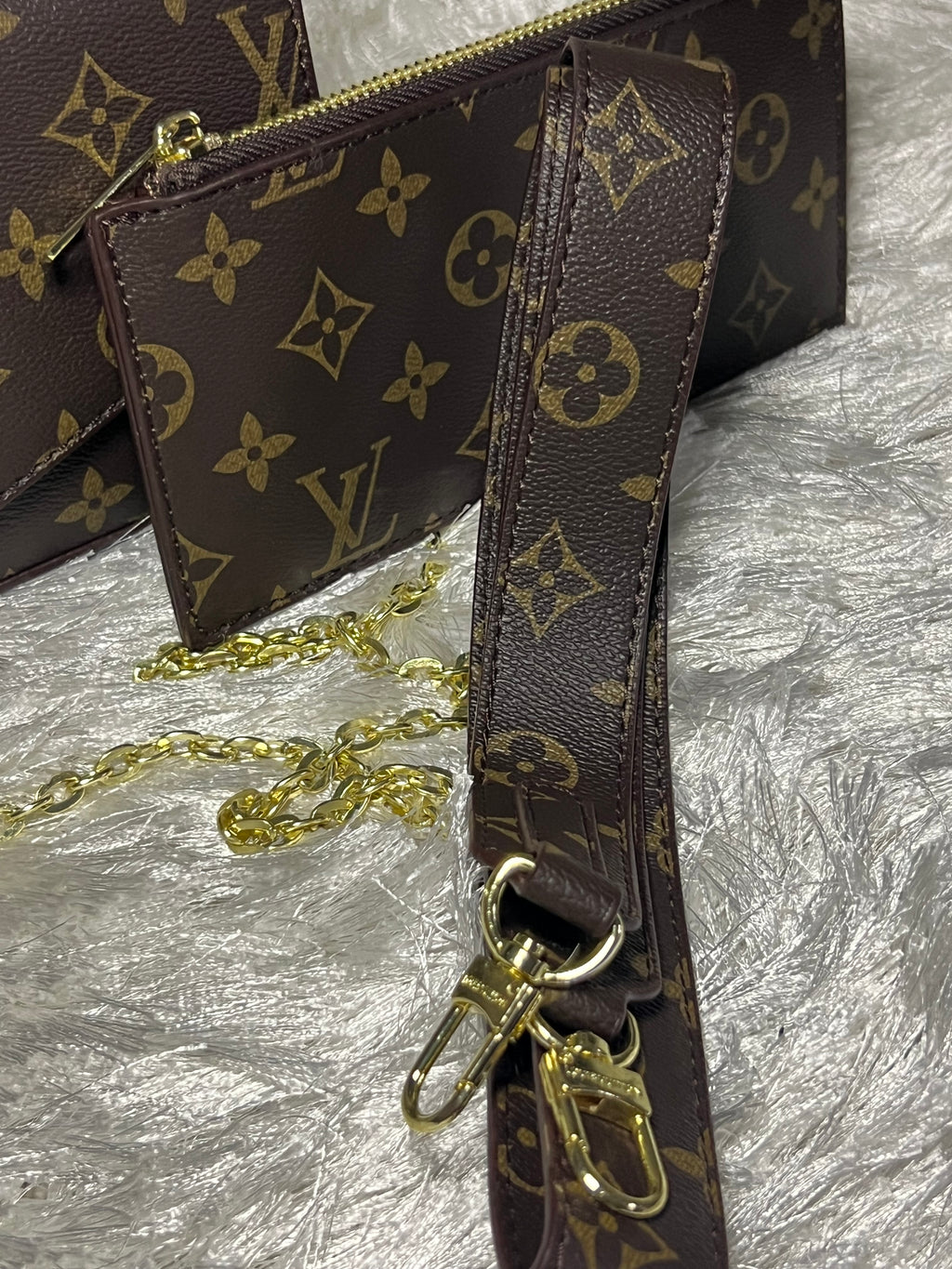 LVV Start Brown Handbag