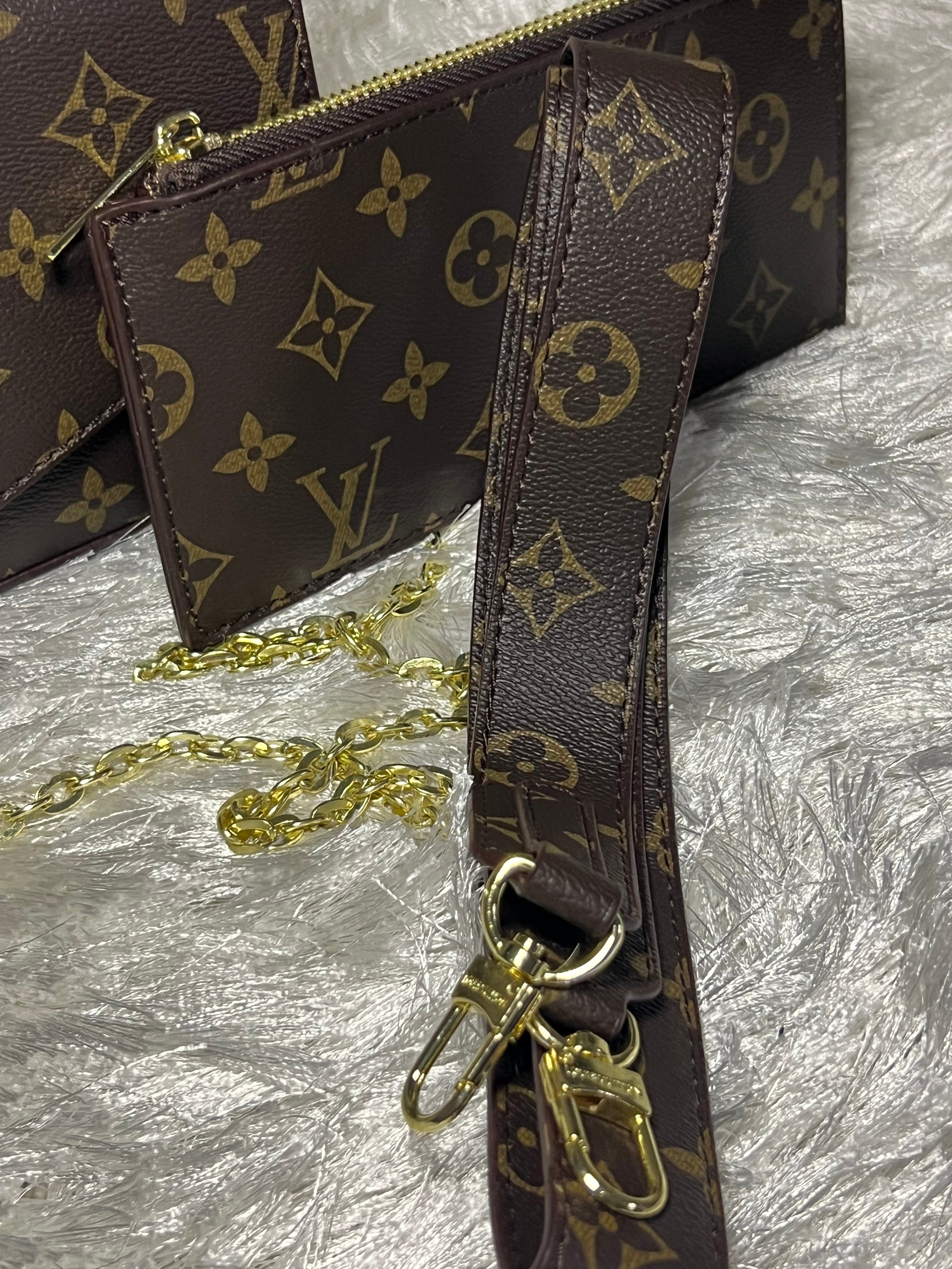 LVV Start Brown Handbag