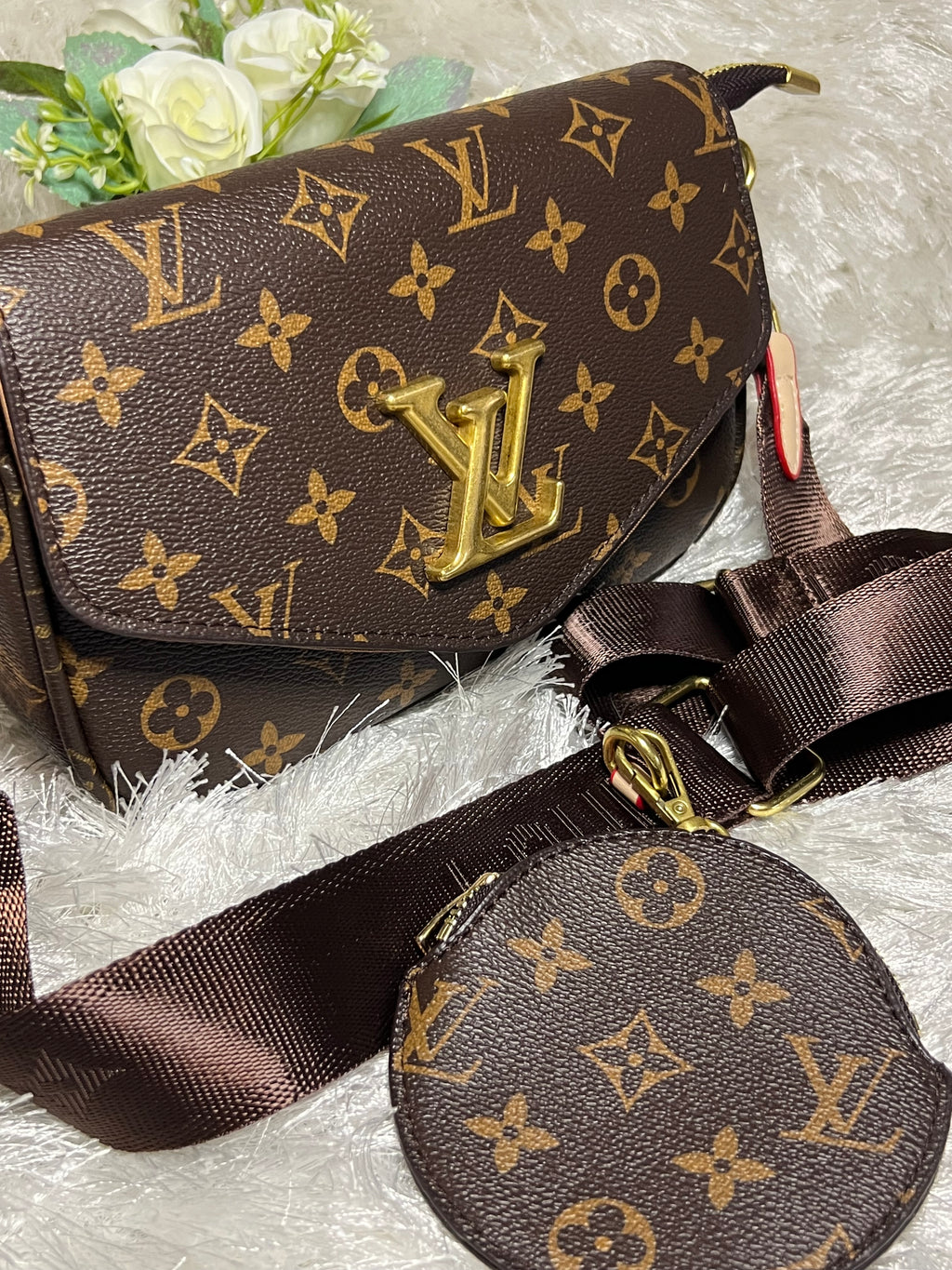 Big LVvv Sugar Handbag
