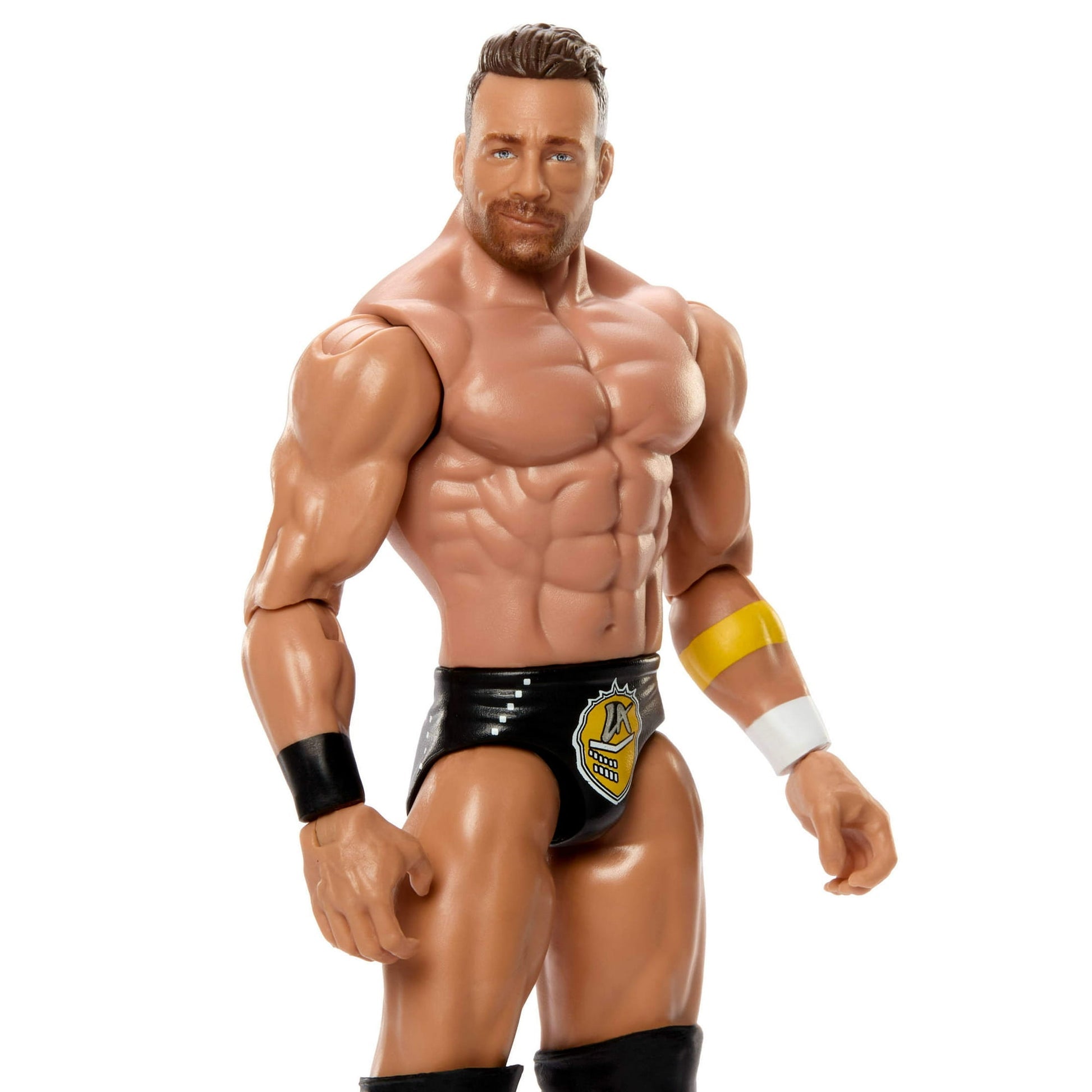 WWE LA Knight Action Figure, Main Event Series #155 6-inch Collectible Superstar with Articulation