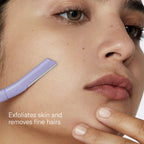 Flamingo Disposable Dermaplane Facial Razors for Women, 3 Count