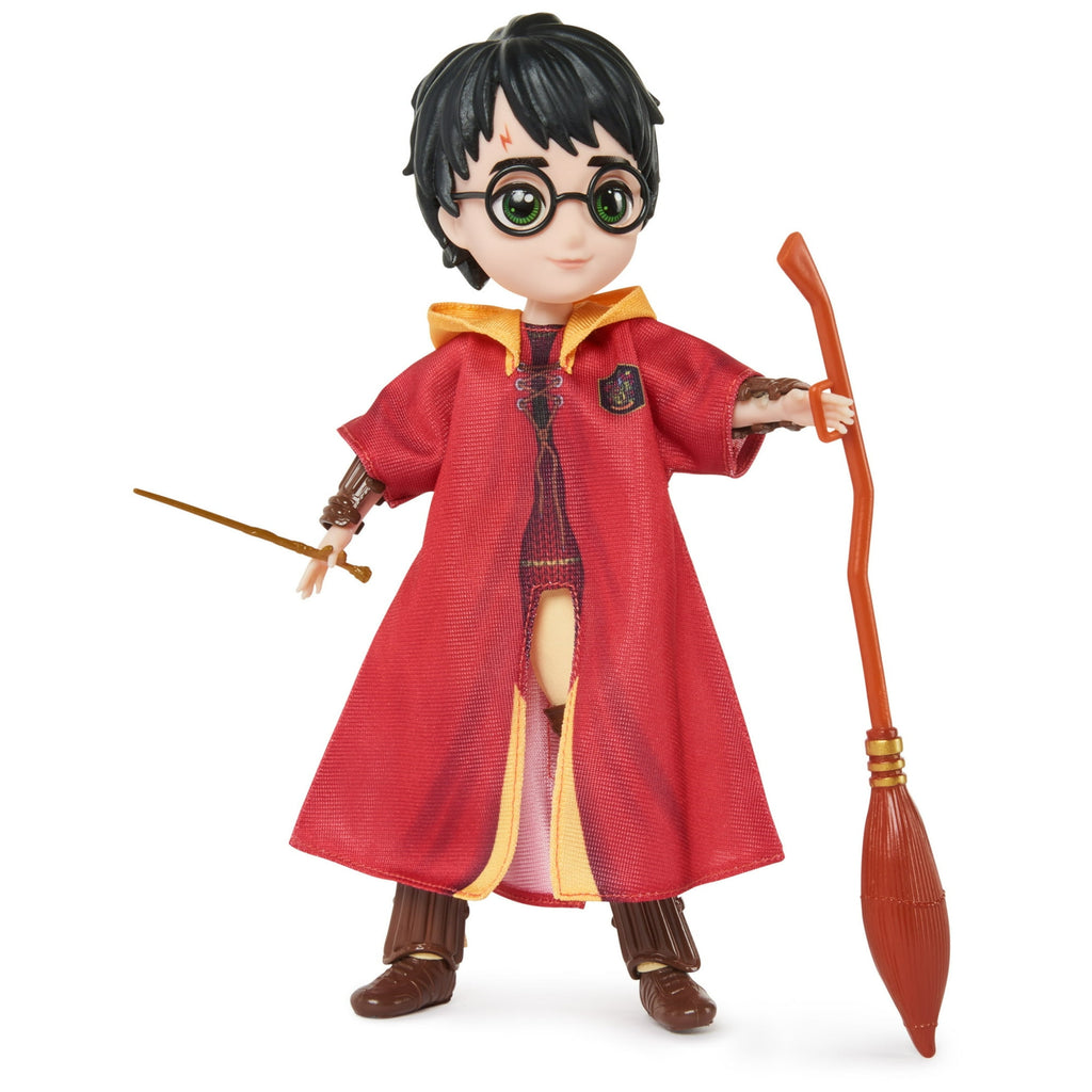 Wizarding World, 8-inch Harry Potter Quidditch Collectible Doll Gift Set, for Ages 6+