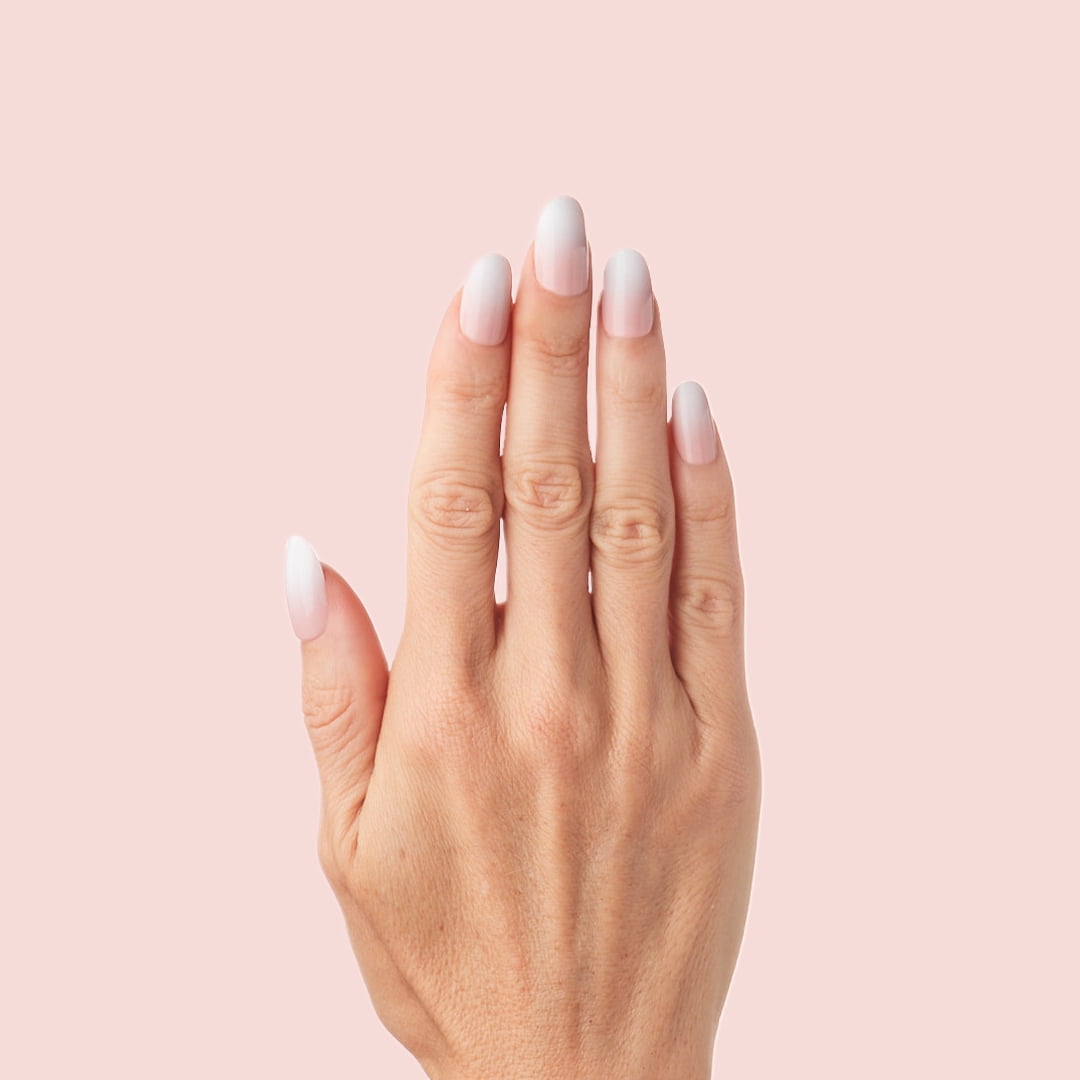 Olive & June Instant Mani Short Round Press-on Nails, Ombre, 42 Pieces