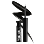 NYX Professional Makeup Vivid Matte Liquid Liner, Smear-Resistant Eyeliner with Precise Tip, Black