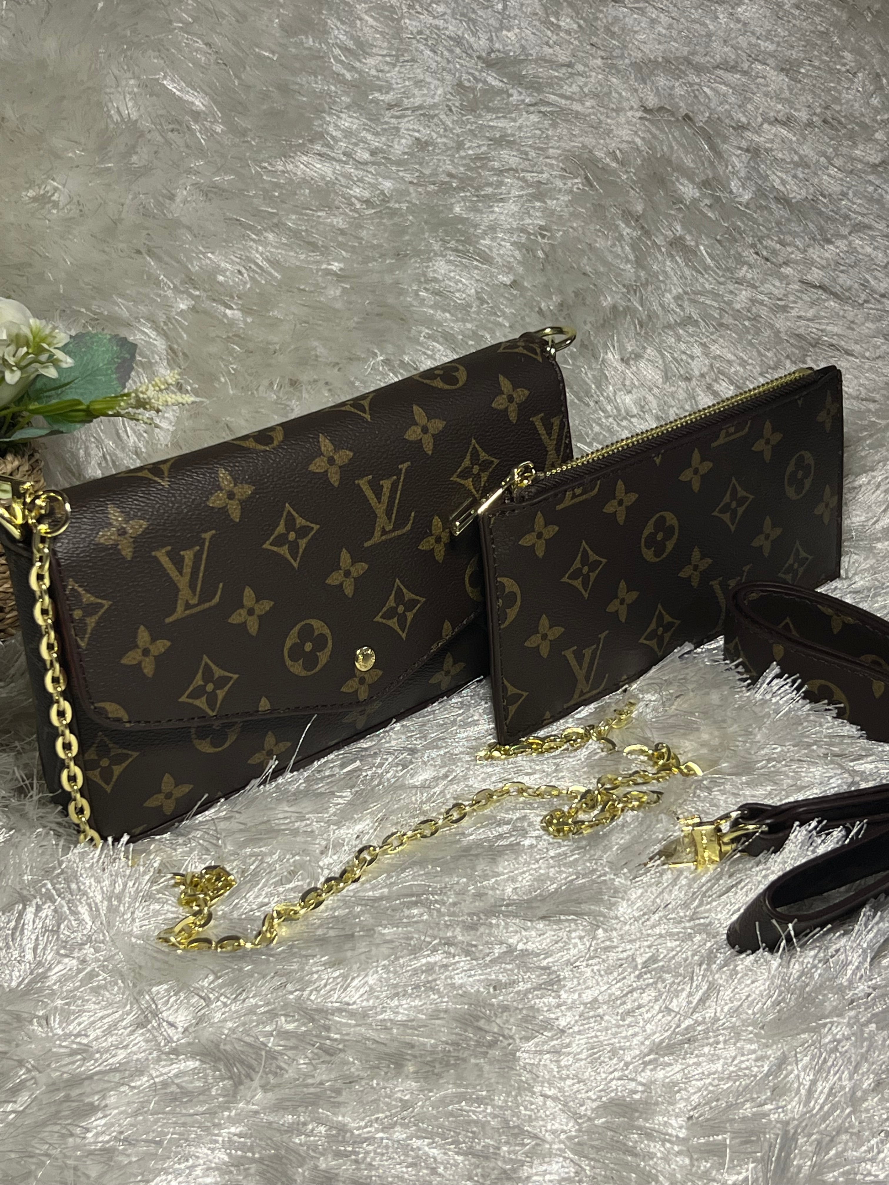 LVV Start Brown Handbag