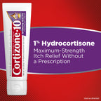 Cortizone-10 Maximum Strength Intensive Healing Itch Relief Cream, 1% Hydrocortisone 1 oz EXP 01/27