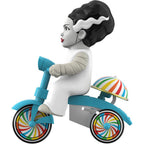 Super7 - Universal Monsters - Super Cycles - Bride Of Frankenstein (White with Blue Trike)