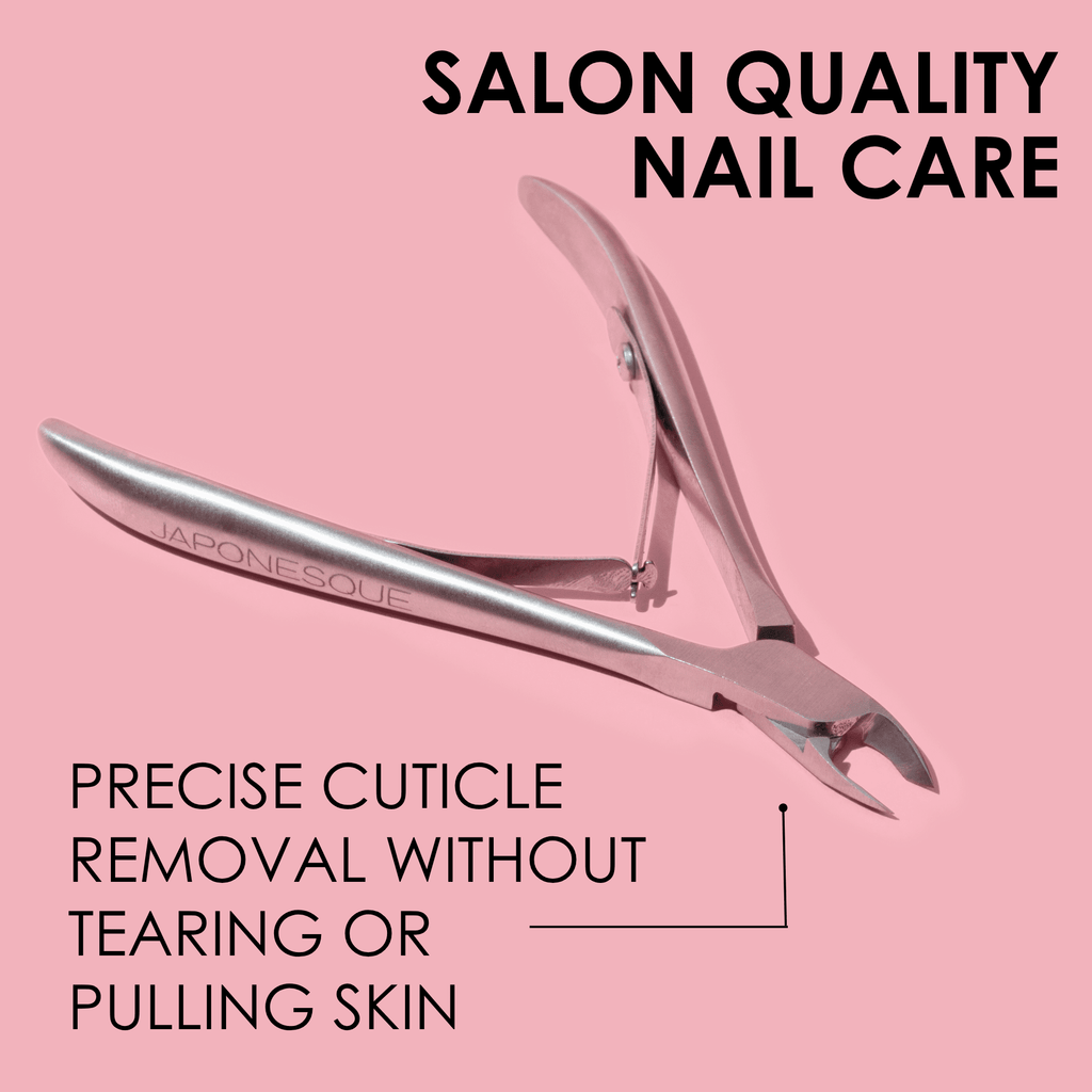 Japonesque Precision Cuticle Nipper and Cuticle Trimmer, Stainless Steel