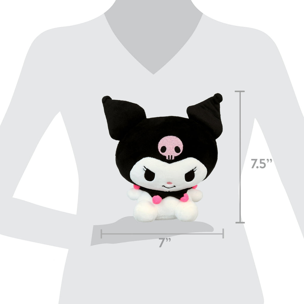 Hello Kitty and Friends, Kuromi Classic Series 8 inch Plush - Officially Licensed Sanrio Product from Jazwares