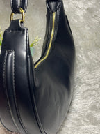 FEN Soft Black Handbag