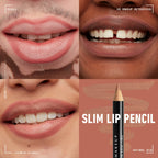 NYX Professional Makeup Slim Lip Pencil, Long-Lasting Creamy Lip Liner, Natural, 0.035 oz