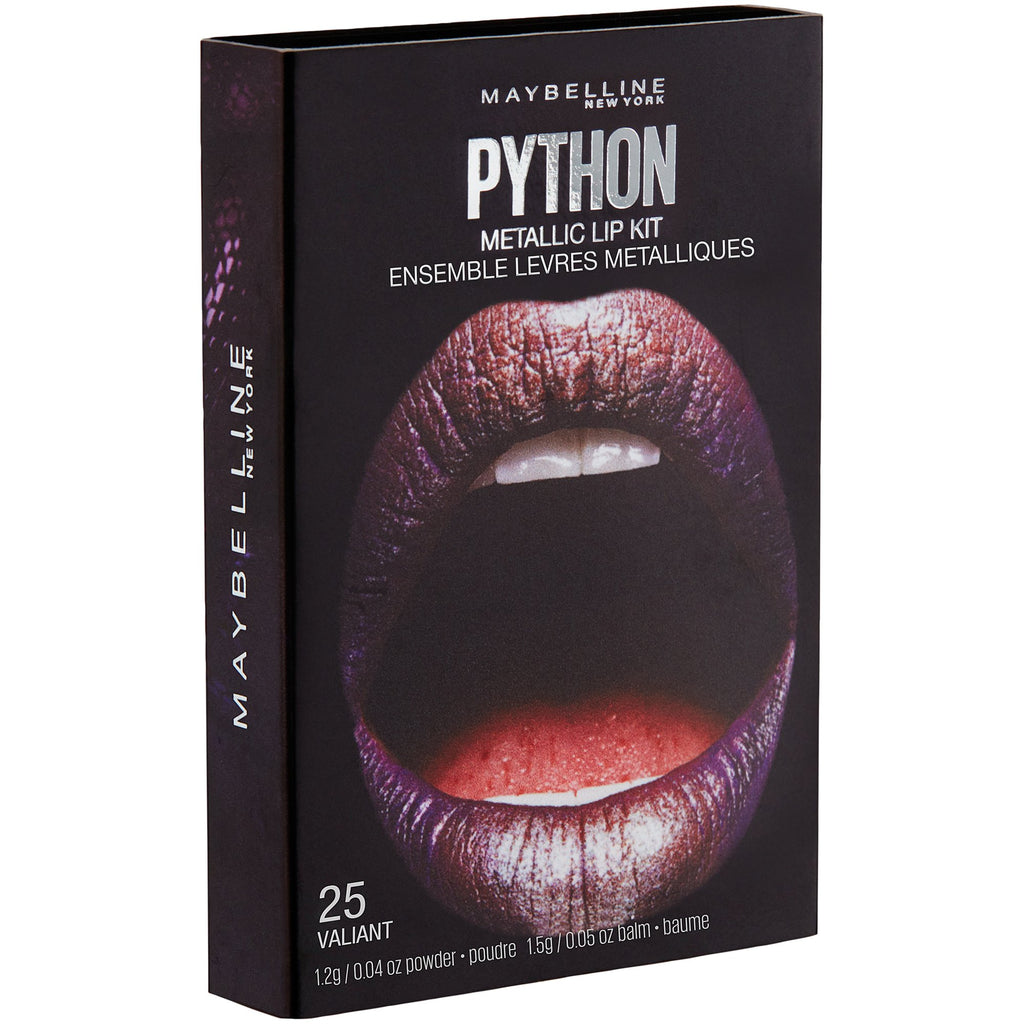 Maybelline Lip Studio Python Metallic Lip Kit,25 Valiant