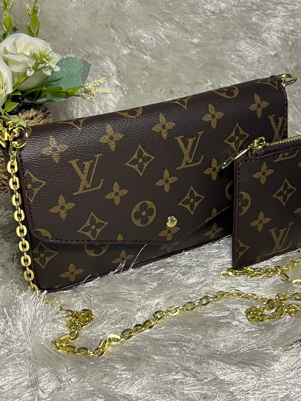 LVV Start Brown Handbag