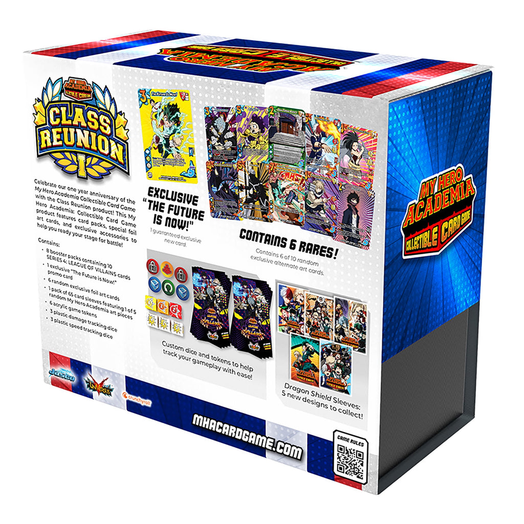 My Hero Academia: Class Reunion Deluxe Box Set - Limited Edition Collector Box For Collectible Card Game, Features Card Packs, Foil Cards & Exclusive Accessories