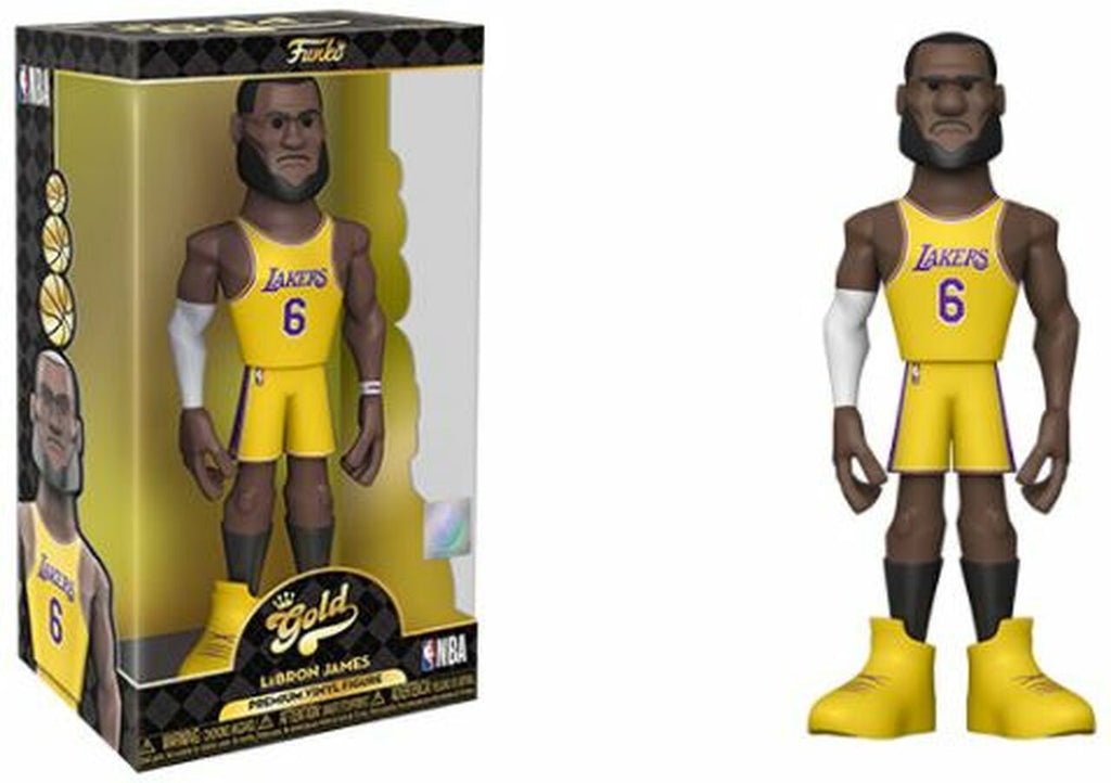 Lakers Gold LeBron James 12-Inch Premium Vinyl Figure