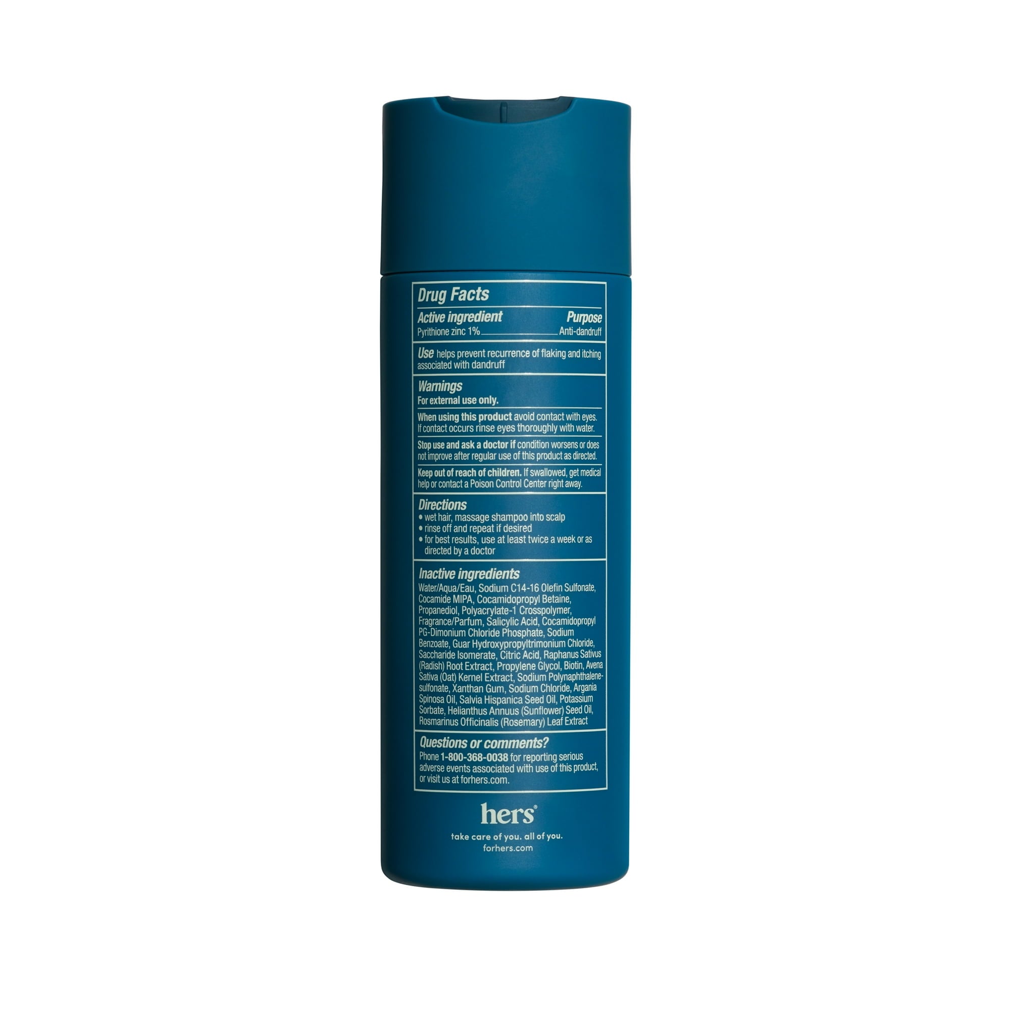 Hers Clean Slate Dandruff Shampoo 6.4 fl oz