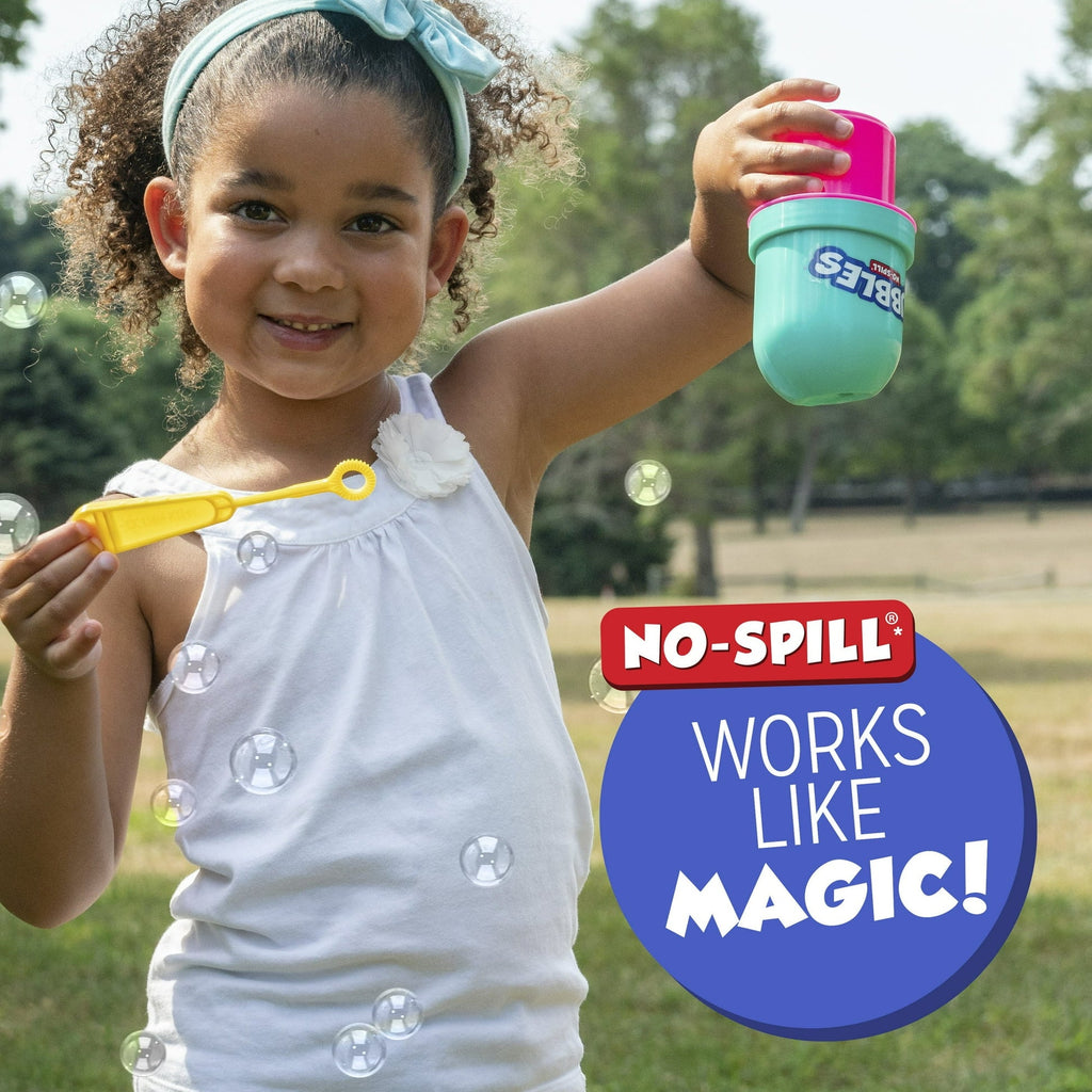 Little Kids Inc. Fubbles No-Spill Bubble Tumbler. Ages 3 & up (tumbler colors may vary) Multicolor