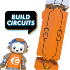 Educational Insights Circuit Explorer Space Rocket STEM Building Set for Kids Ages 6+