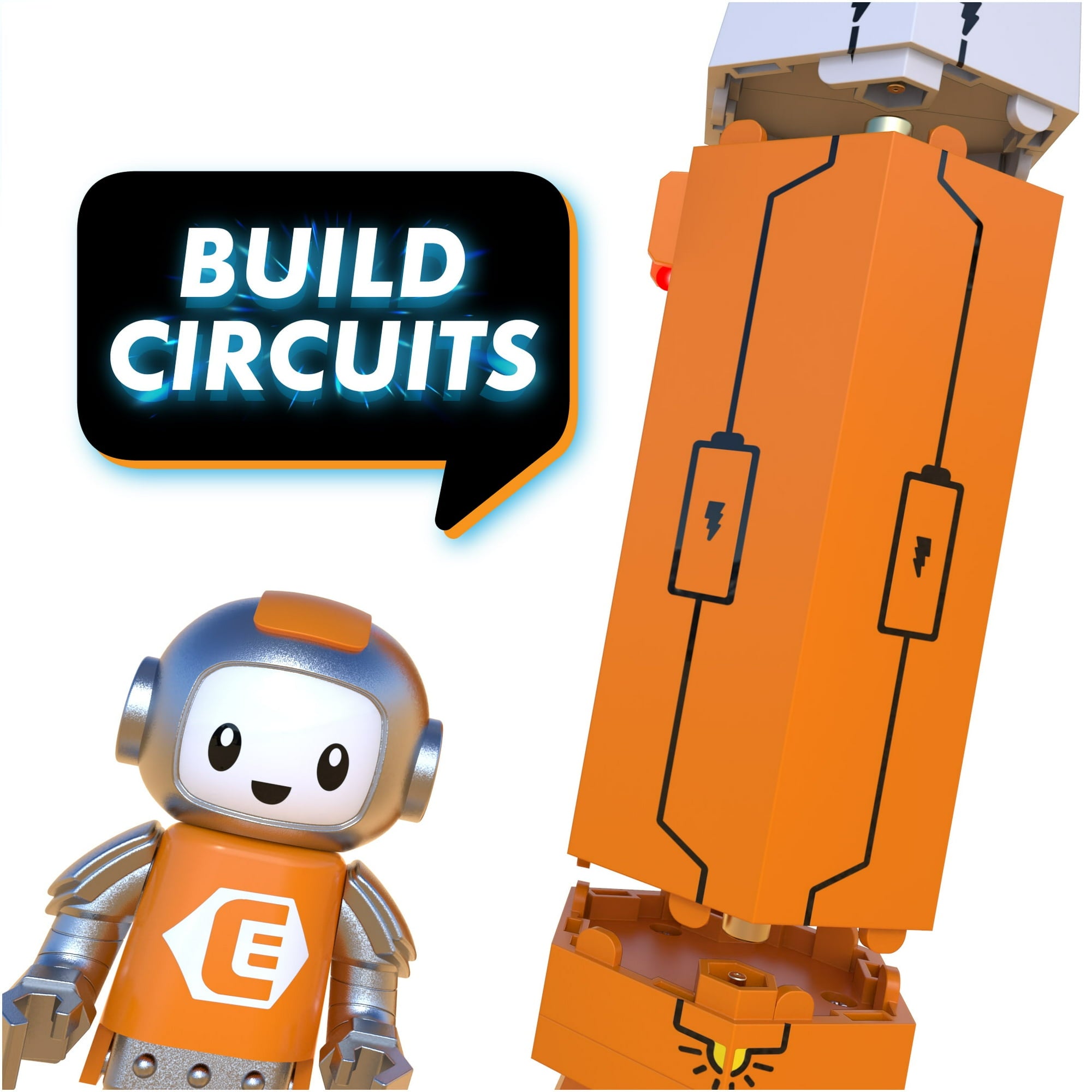 Educational Insights Circuit Explorer Space Rocket STEM Building Set for Kids Ages 6+