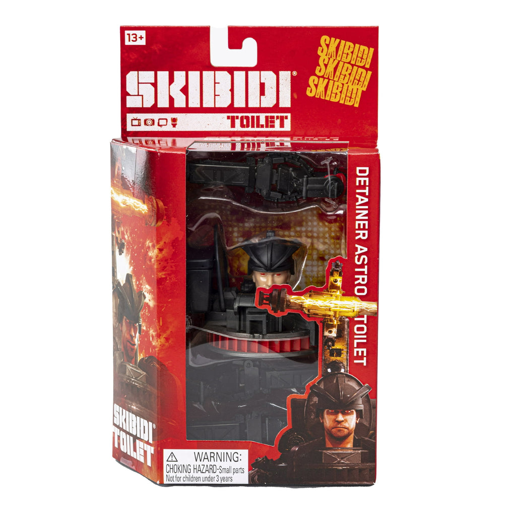 Skibidi Toilet Detainer Astro Toilet Deluxe Figure, Collectible Figures, Officially Licensed Skibidi Toilet Merch
