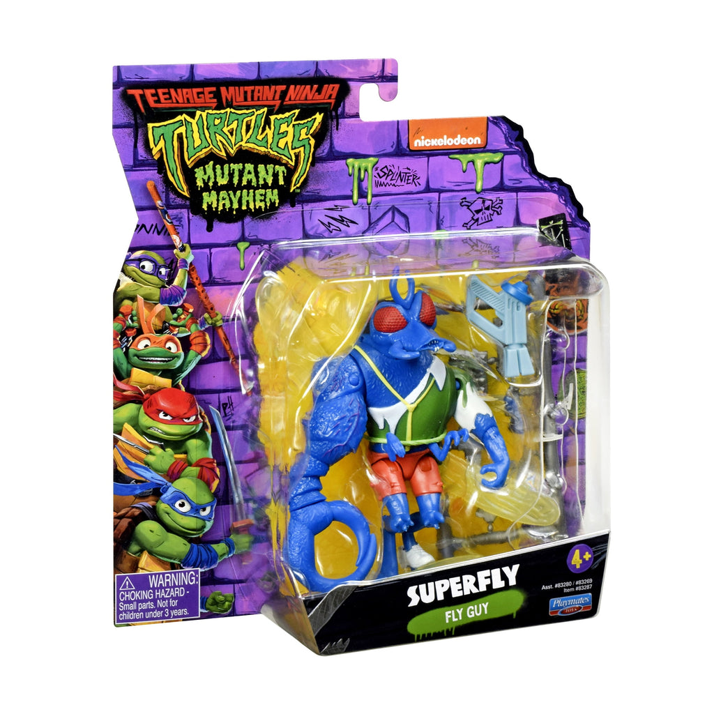 Teenage Mutant Ninja Turtles: Mutant Mayhem 3.75” Super Fly Basic Action Figure by Playmates Toys