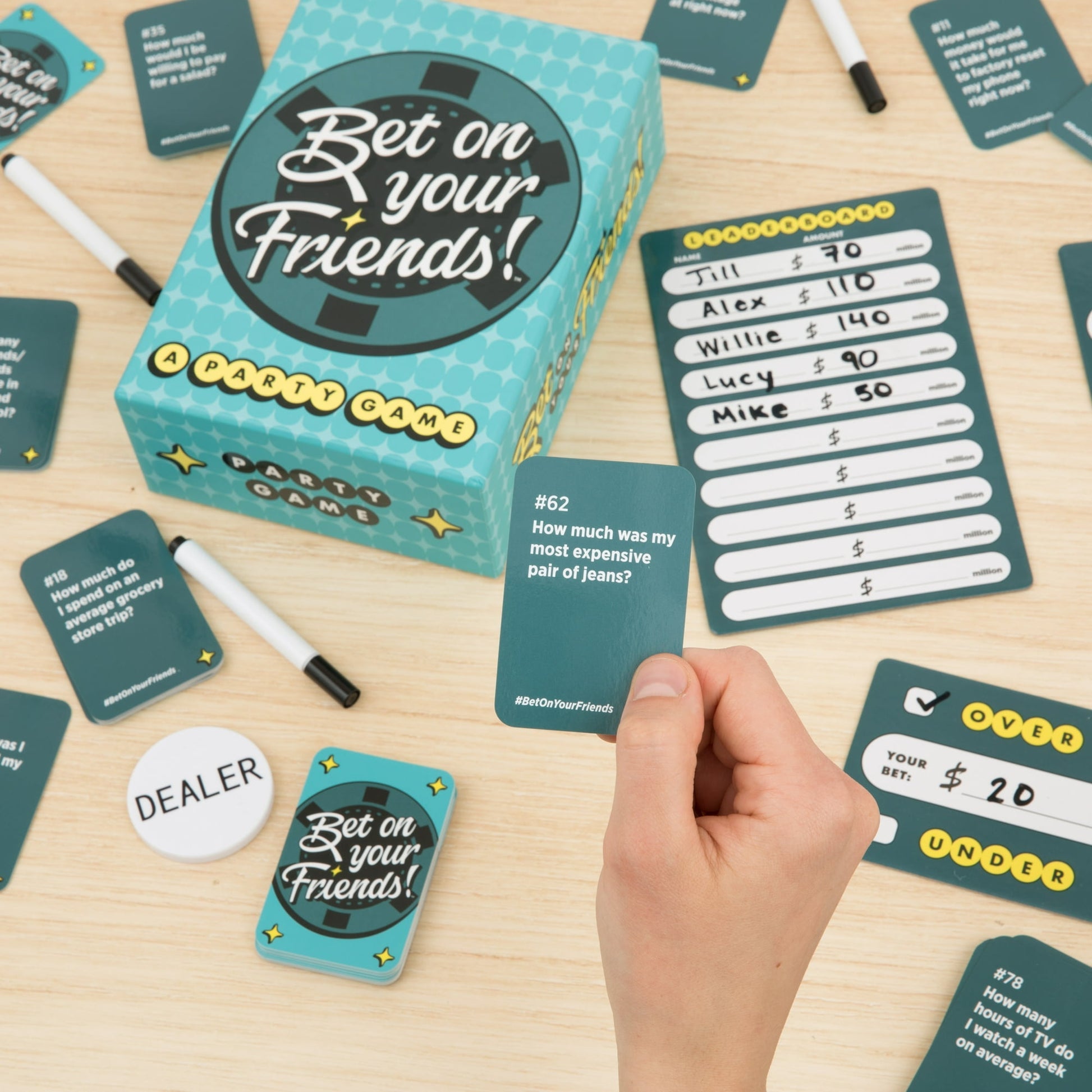 Bet On Your Friends! [A Party Game for Adults 17+, Perfect for Game Nights with Close Friends]