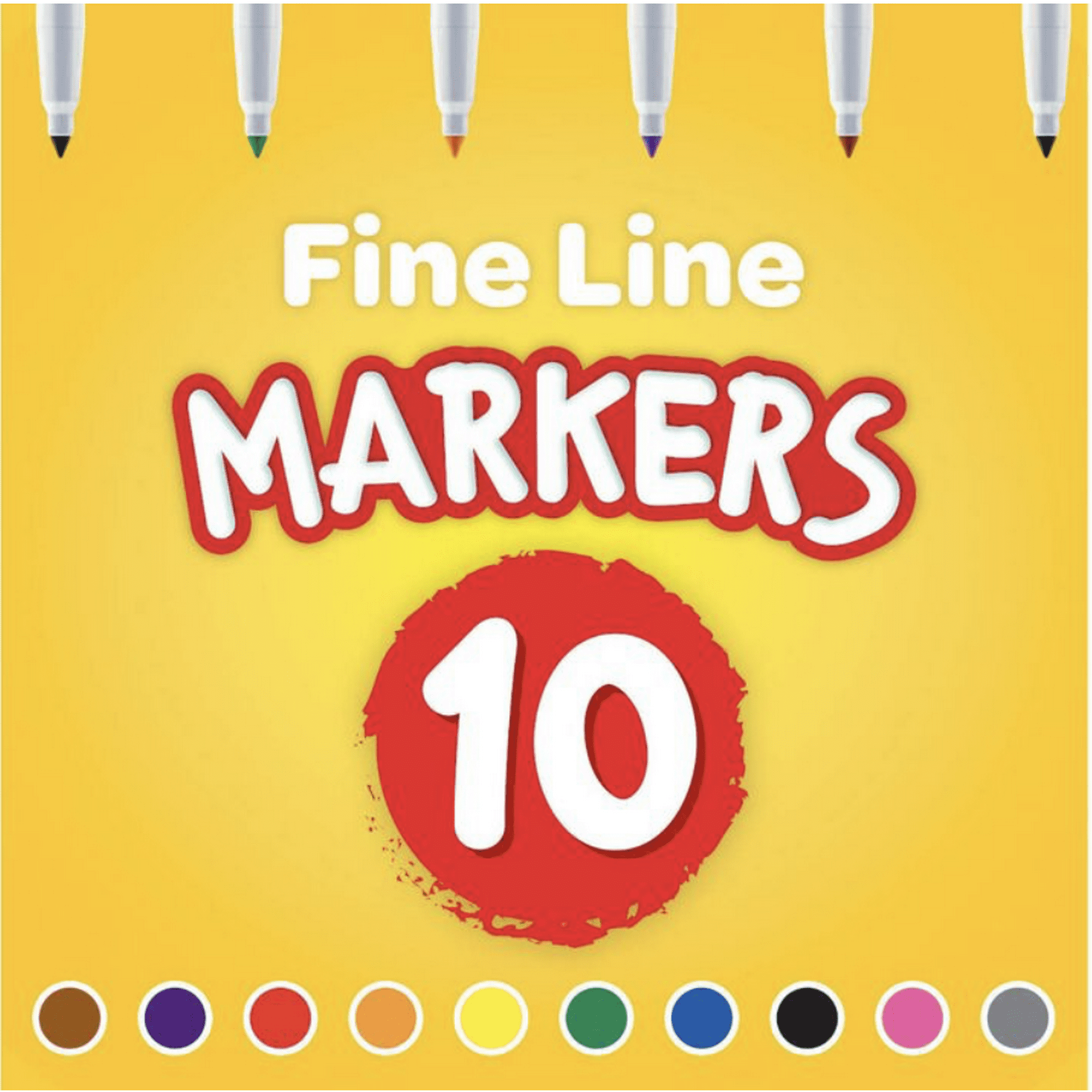Crayola Classic Fine Markers Assorted Colors, 10 Count, 2 Pack