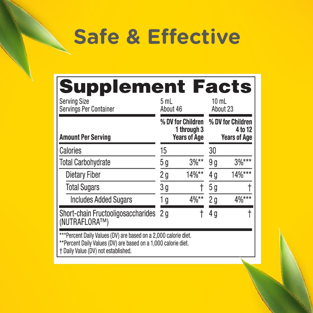 Zarbee's Children's Digestive Care Support* Prebiotic Syrup, 8 fl. oz EXP 05/27