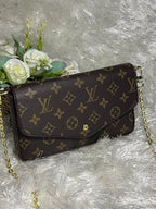 LVV Start Brown Handbag