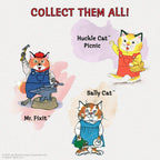 Richard Scarry ReAction Figures Wave 02 - Huckle Cat (Overalls)