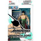 Anime Heroes - One Piece - Zoro Three Sword Style 6.5" Action Figure