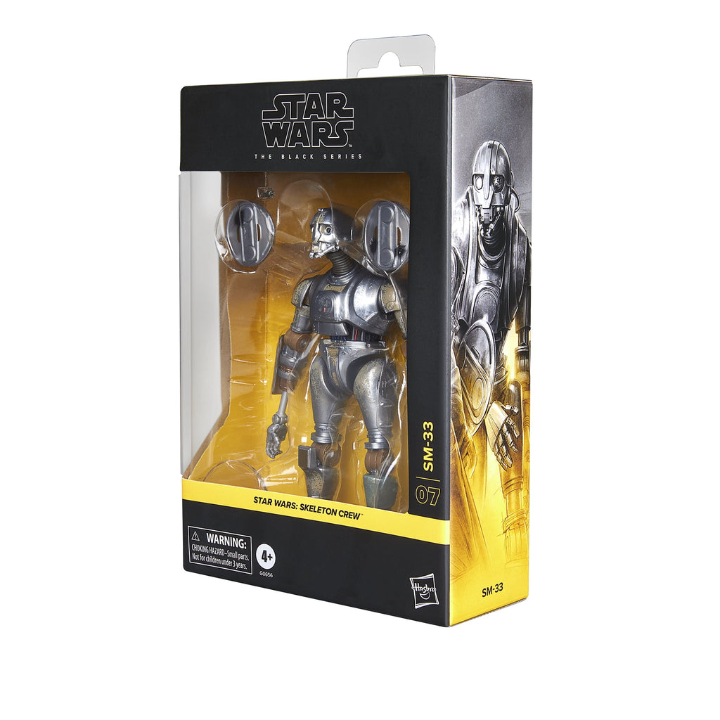 Star Wars The Black Series SM-33, Star Wars: Skeleton Crew Action Figure (6”)