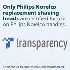 Philips Norelco SH30/52 Shaving Heads, Compatible with Philips Shavers Series 1000, 3000 and 5000, Powerful Performance, Self-Sharpening, 3 Pieces, Model SH30/52