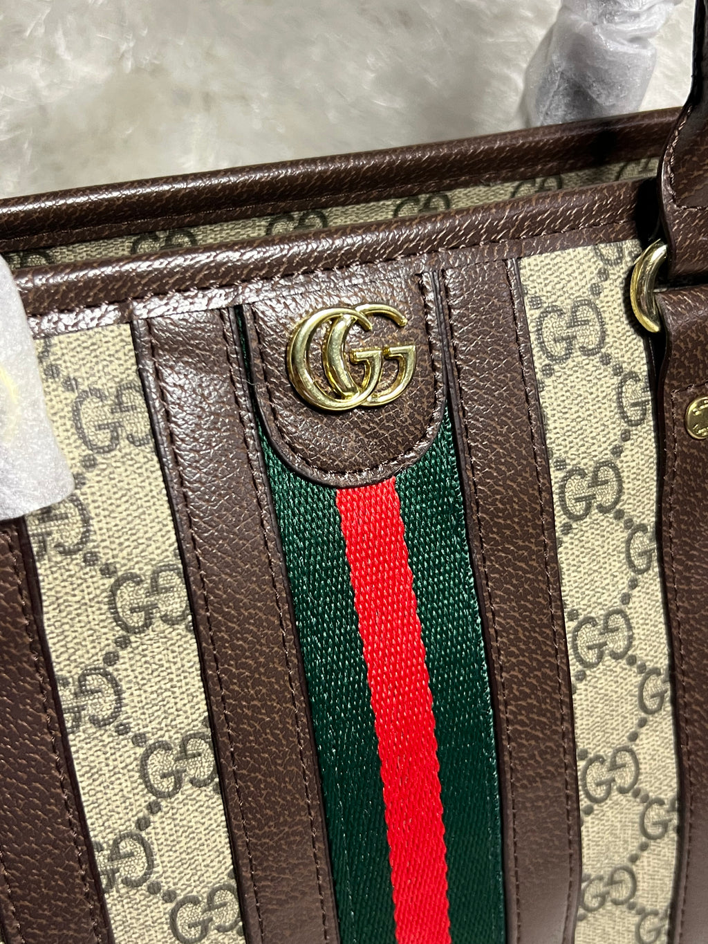 Medium Tote Dark Handbag GGG