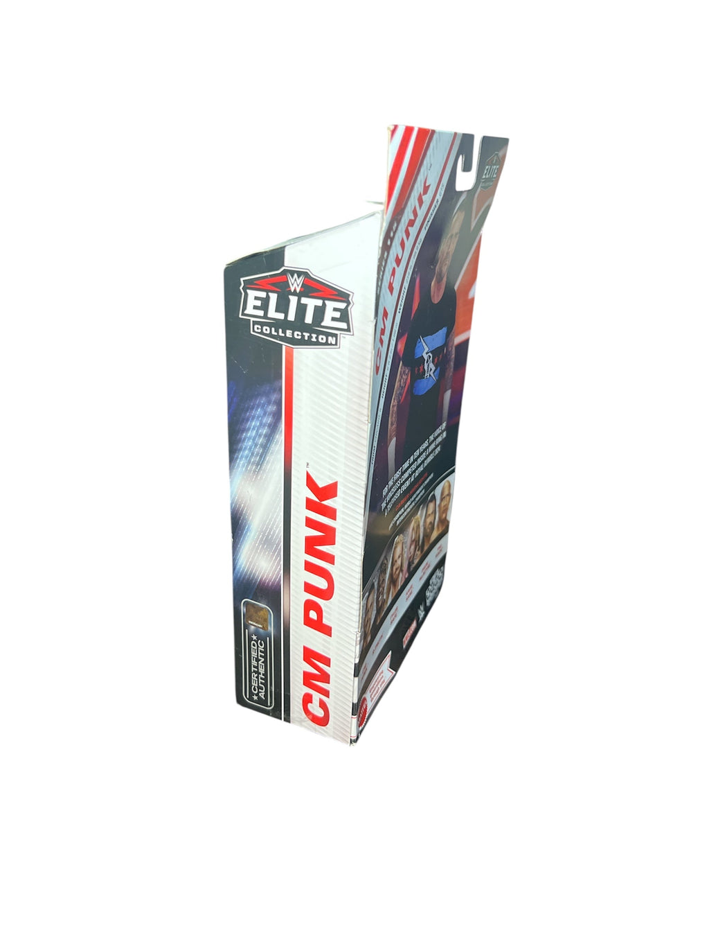 WWE Elite CM Punk Action Figure, Series #115 6-inch Collectible with Articulation & Accessories DAMAGED BOX