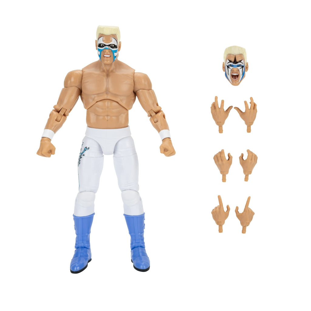 AEW Unmatched Luminaries Sting - 6 inch Figure with Alternate Head and Six Alternate Hands