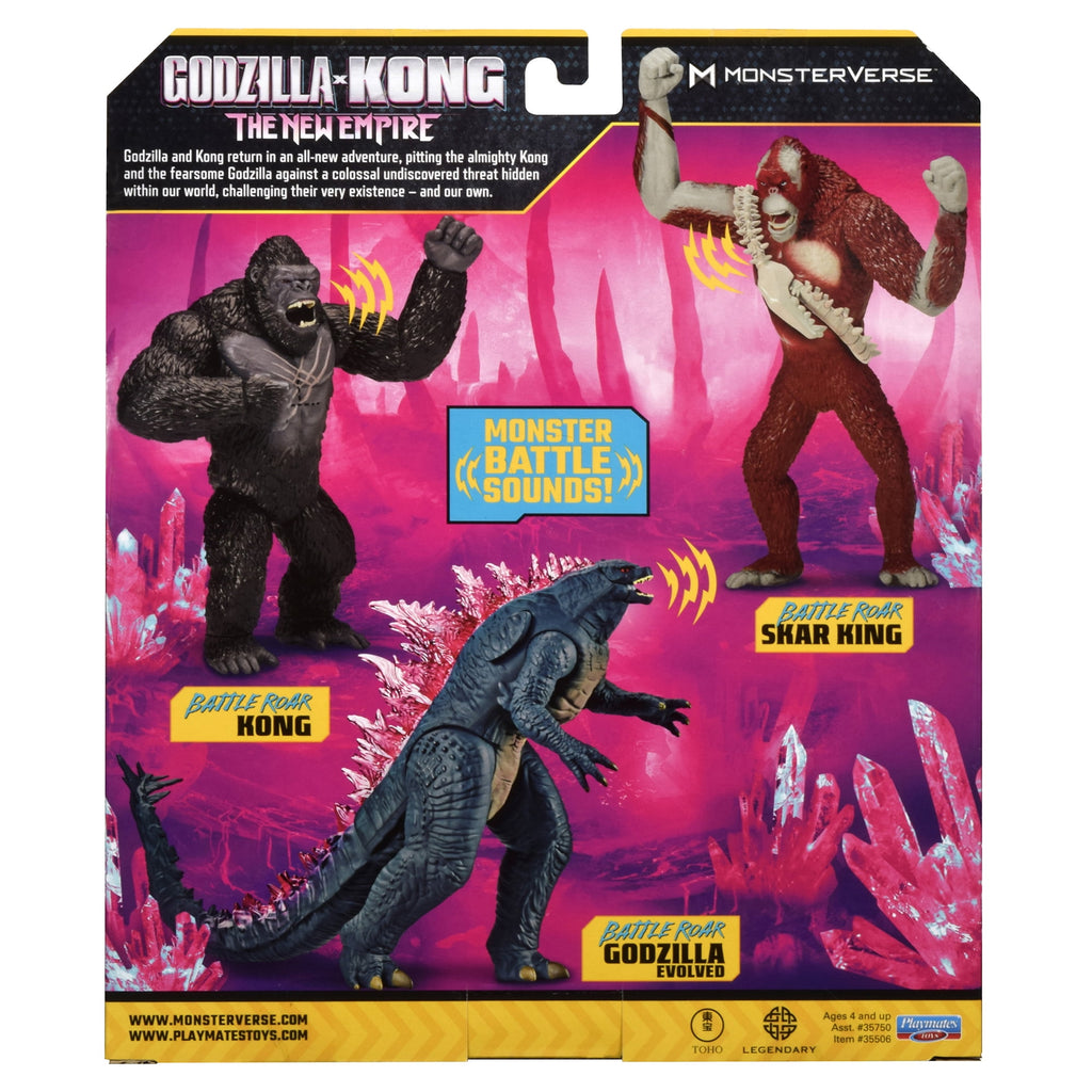 Godzilla x Kong: 7" Battle Roar Godzilla Figure by Playmates Toys