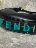 FEN Soft Black Handbag