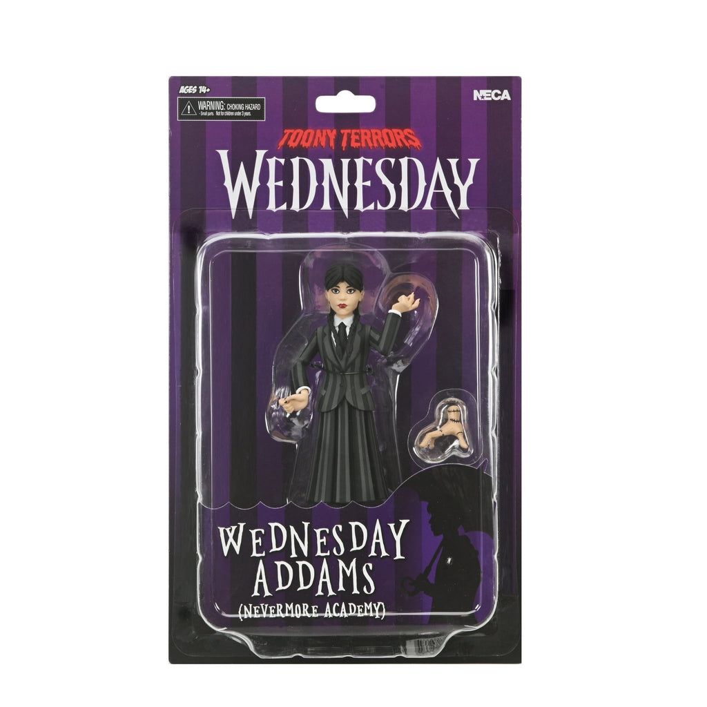 NECA Collectible Adult Wednesday Adams Action Figures, Plastic Multi, 3.00" x 4.00" x 7.00"