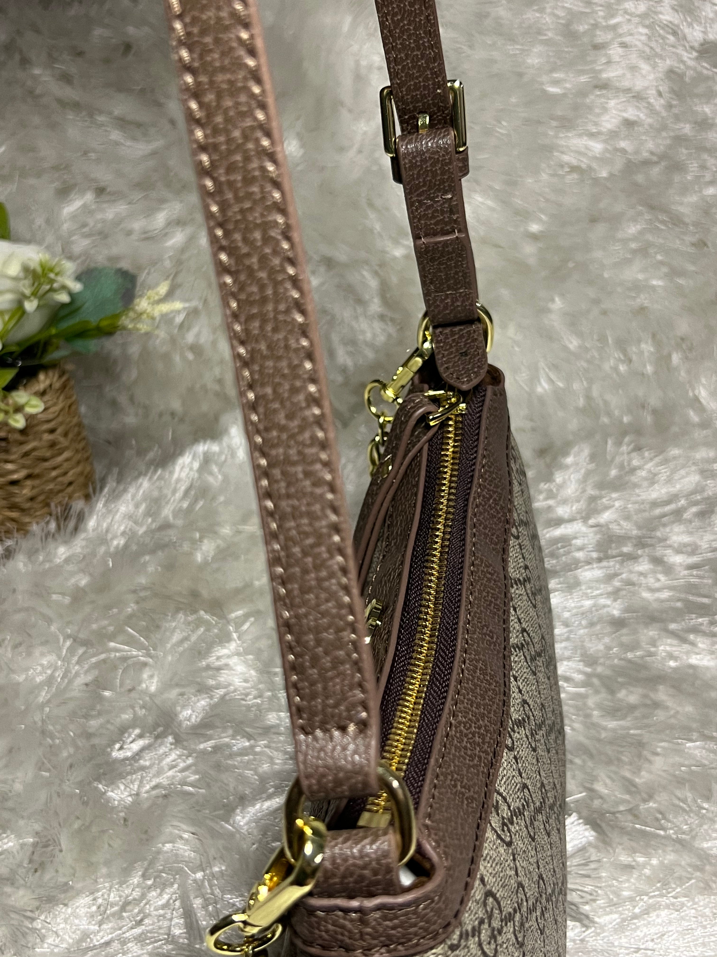Elegant Brown GGG Handbag