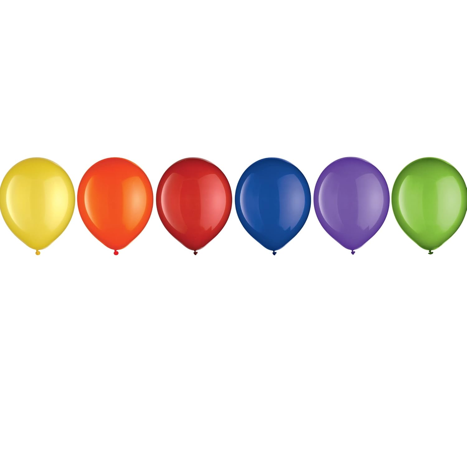 Amscan Assorted Color Latex Balloons - 12" (Pack of 15) - Perfect for Parties, Celebrations & Holiday Decorations