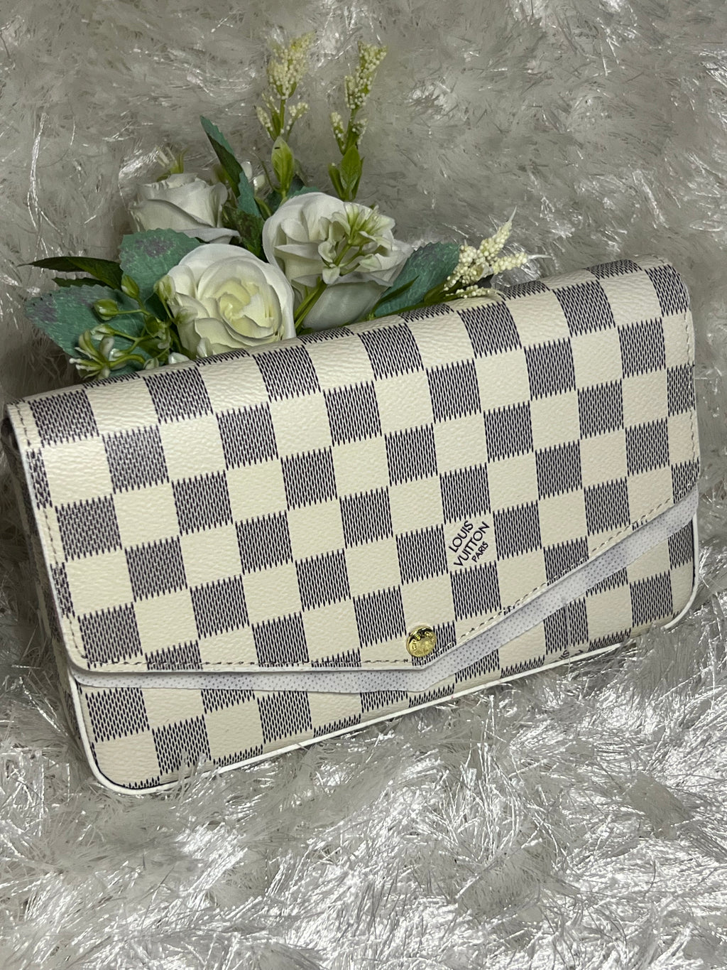 Pink White LLV Handbag Damaged