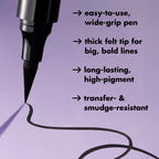 e.l.f. Intense Ink Eyeliner, Blackest Black