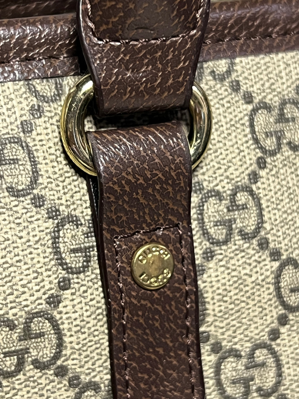 Medium Tote Dark Handbag GGG