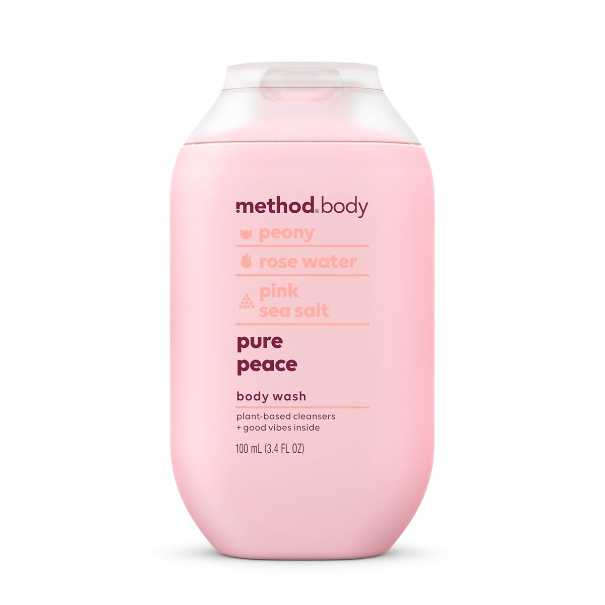 Method Body Wash, Pure Peace, 3.4 Ounces
